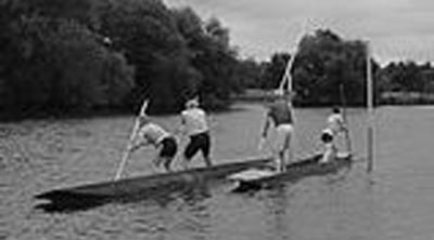 Punting on the Thames